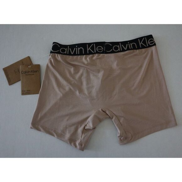 Calvin Klein NB3113P 200 Men's Size Small Beige, Ultra-Soft Modal Boxer Briefs - Picture 2 of 4
